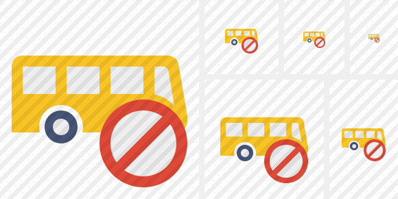 Bus Block Icon