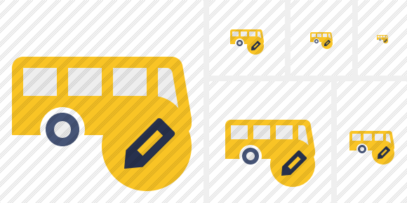 Bus Edit Icon