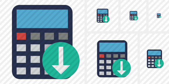 Calculator Download Symbol