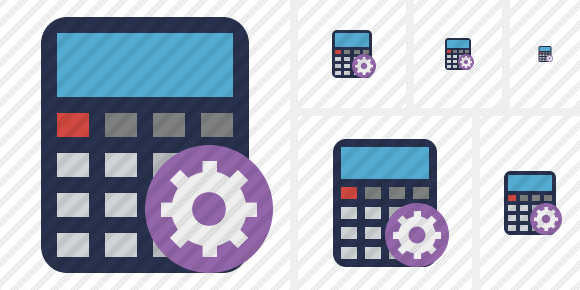 Icône Calculator Settings