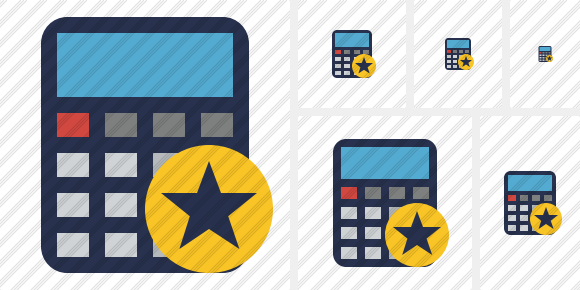 Icono Calculator Star