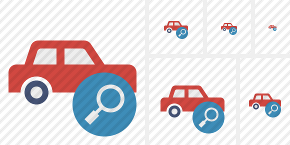 Car Search Icon