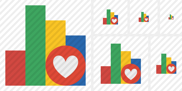 Chart Favorites Icon Chart Favorites Icon