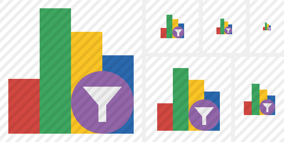 Chart Filter Icon Chart Filter Icon