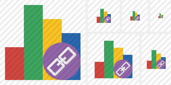 Chart Link Icon Chart Link Icon