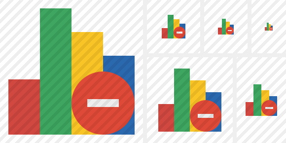 Chart Stop Icon Chart Stop Icon