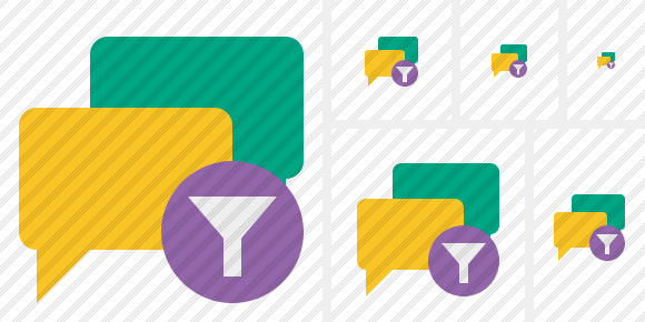 Chat Filter Icon Chat Filter Icon