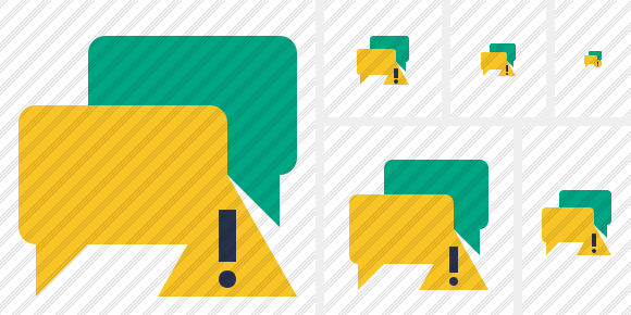 Chat Warning Icon Chat Warning Icon
