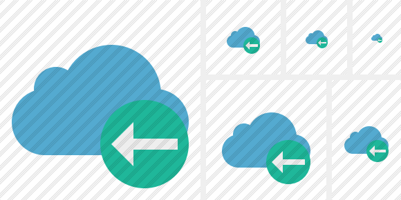 Cloud Blue Previous Symbol Cloud Blue Previous Symbol