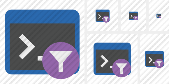 Command Prompt Filter Symbol