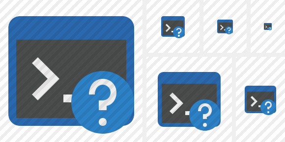 Icône Command Prompt Help