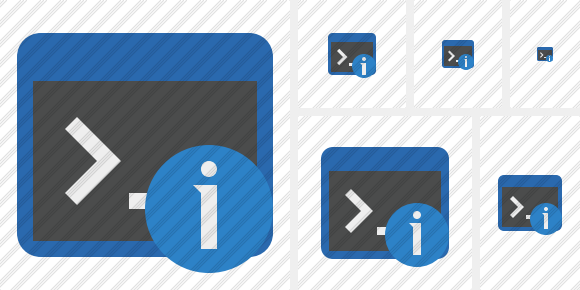 Icono Command Prompt Information