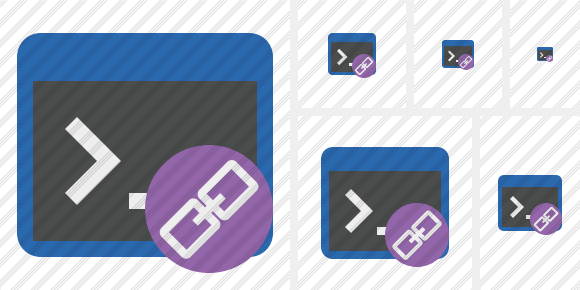 Command Prompt Link Symbol