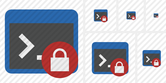 Command Prompt Lock Symbol