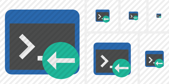 Command Prompt Previous Symbol