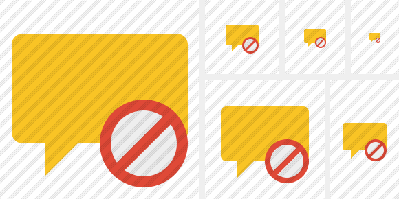 Comment Blank Block Icon Comment Blank Block Icon