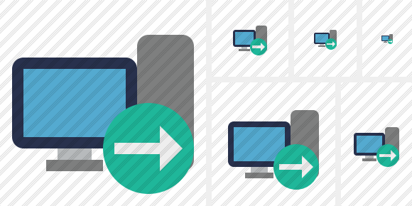 Computer Next Icon Computer Next Icon