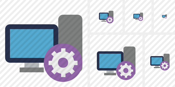 Computer Settings Symbol