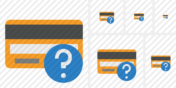 Credit Card Help Icon Credit Card Help Icon