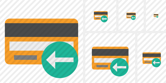 Credit Card Previous Icon Credit Card Previous Icon