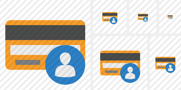 Credit Card User Icon Credit Card User Icon