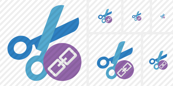 Cut Link Symbol Cut Link Symbol