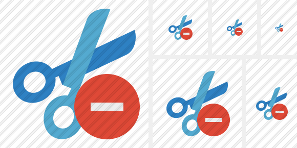 Cut Stop Symbol Cut Stop Symbol