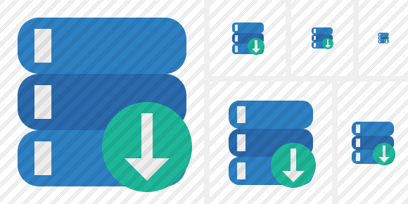 Database Download Symbol