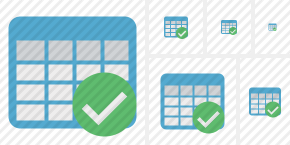 Icono Database Table Ok