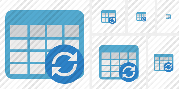 Database Table Refresh Symbol