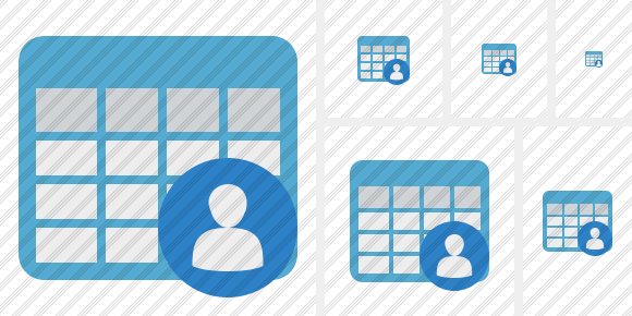 Icono Database Table User