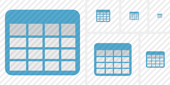 Database Table Symbol