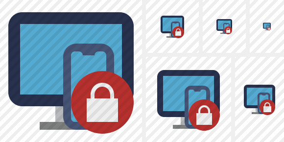 Devices Lock Icon Devices Lock Icon