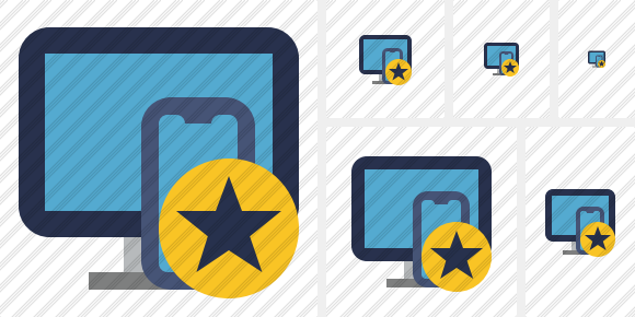 Devices Star Icon Devices Star Icon