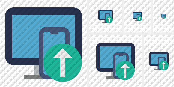 Devices Upload Icon Devices Upload Icon