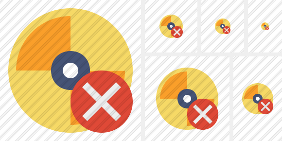 Disc Cancel Symbol Disc Cancel Symbol