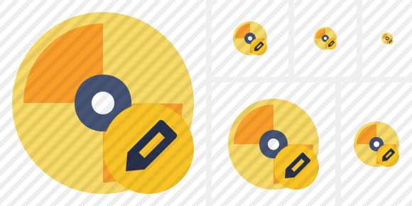 Disc Edit Symbol Disc Edit Symbol