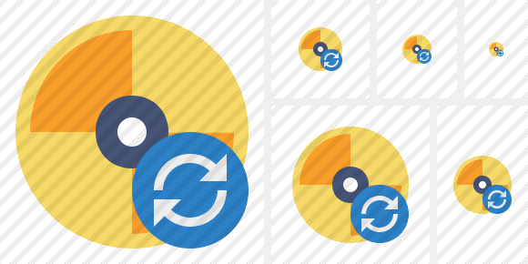 Disc Refresh Symbol Disc Refresh Symbol