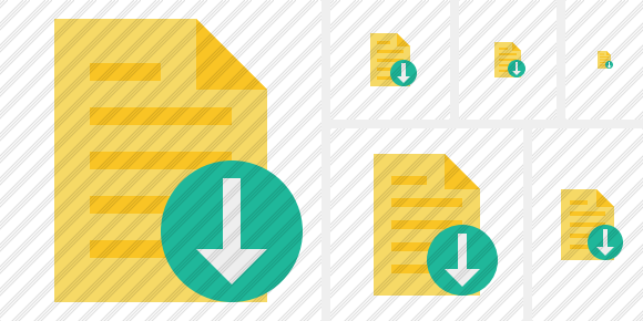 Document 2 Download Symbol