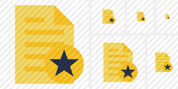 Document 2 Star Icon