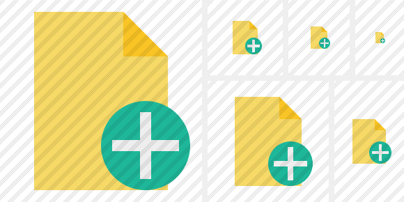 Document Blank 2 Add Icon Document Blank 2 Add Icon