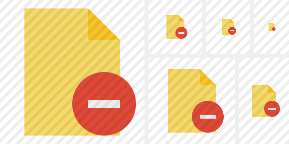 Document Blank 2 Stop Icon Document Blank 2 Stop Icon