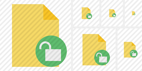 Document Blank 2 Unlock Icon Document Blank 2 Unlock Icon