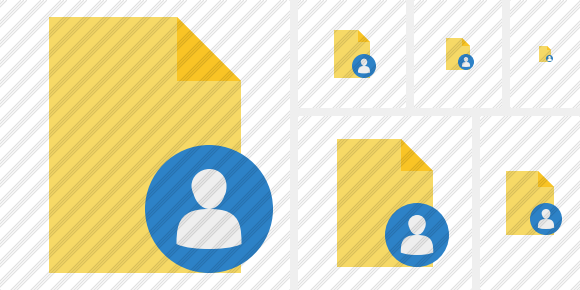 Document Blank 2 User Icon Document Blank 2 User Icon
