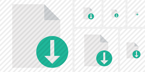 Document Blank Download Symbol