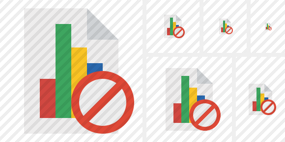 Document Chart Block Symbol