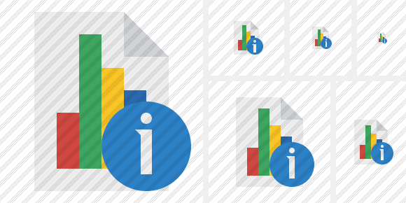 Icono Document Chart Information