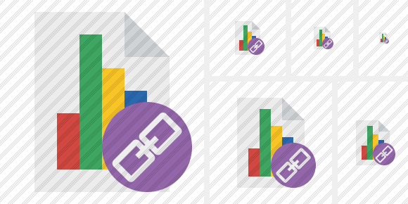 Document Chart Link Symbol