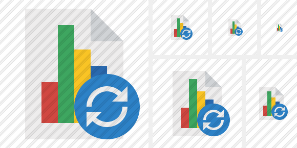 Document Chart Refresh Symbol