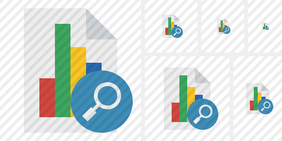 Document Chart Search Symbol